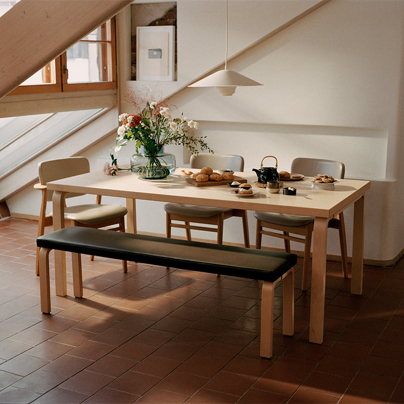 Artek 168B Bench Upholstered Seat