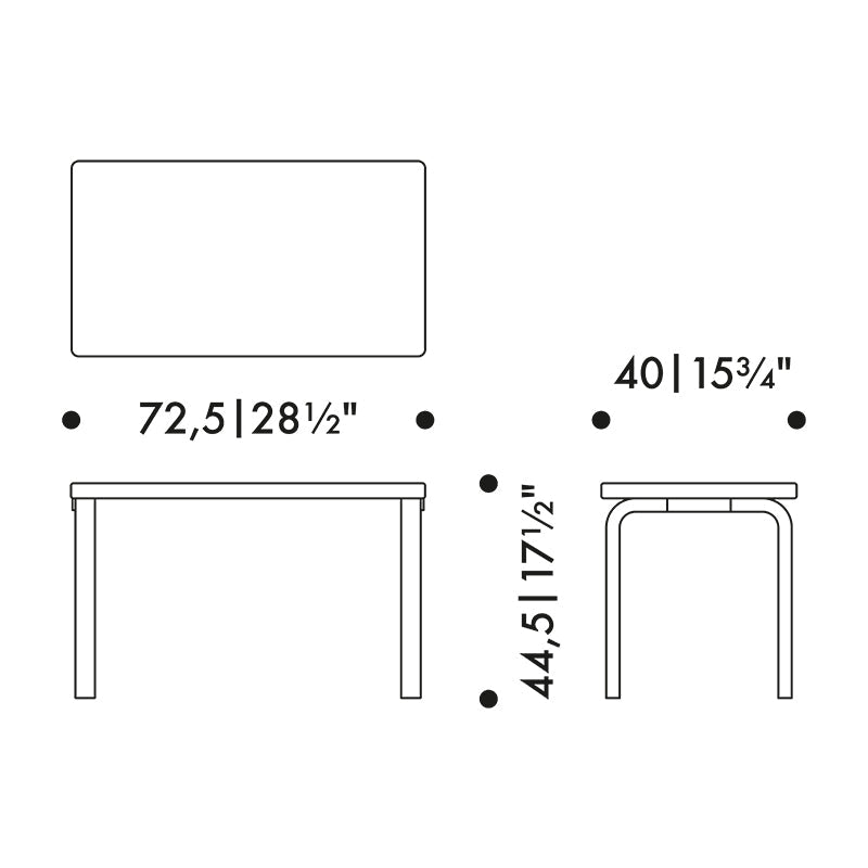 Artek 153B Bench