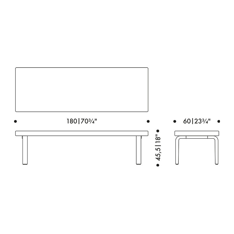 Artek 167 Bench