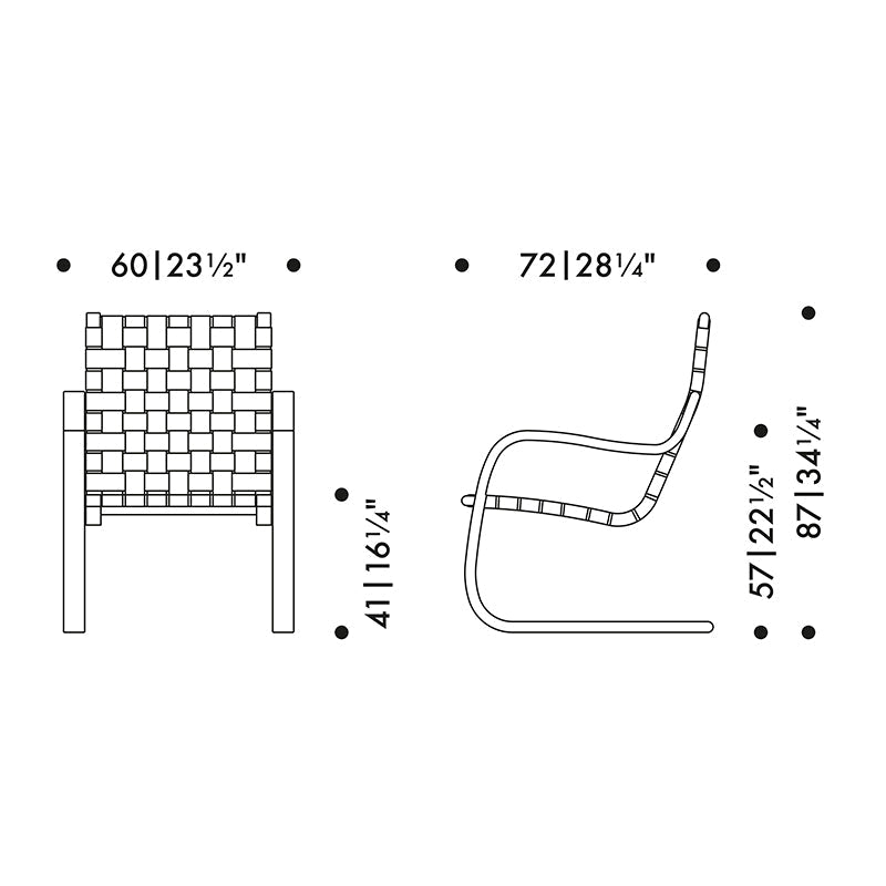 Artek Armchair 406 Lounge Chair