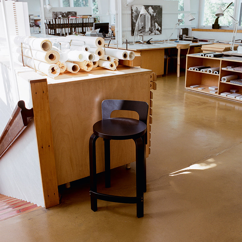 Artek High Chair K65 Counter Stool