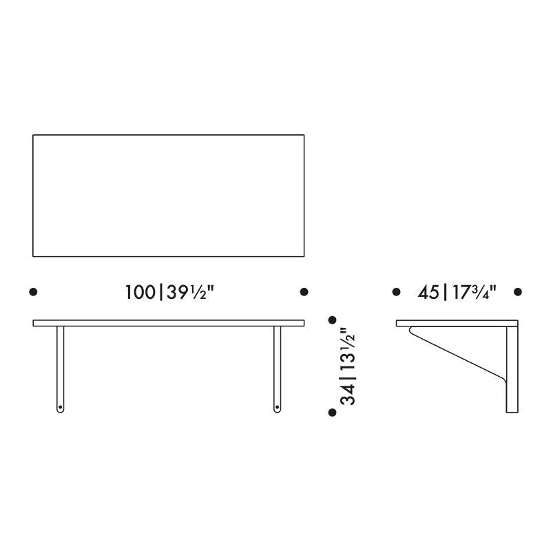 Artek REB 006 Kaari Wall Console