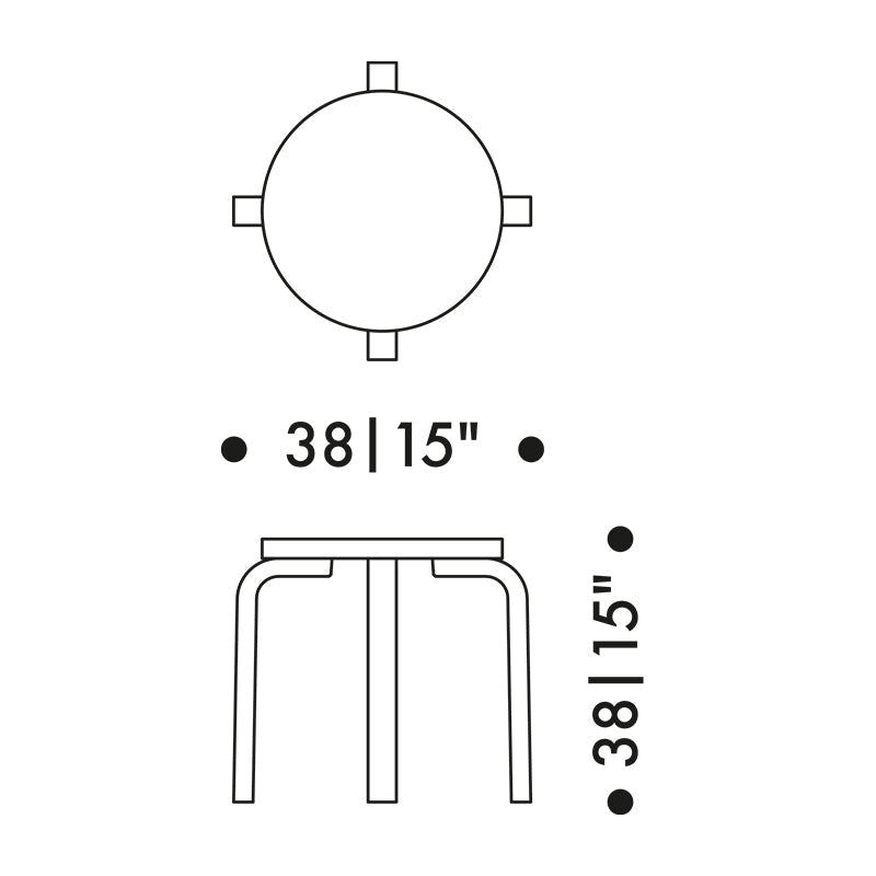 Artek NE60 Children's Stool