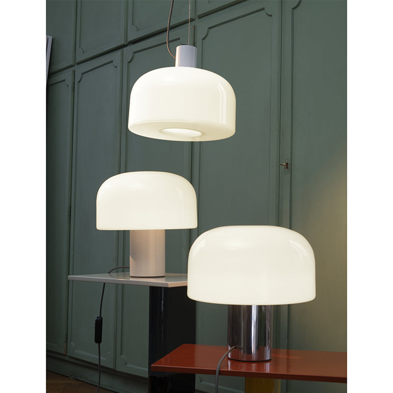 Flos Bellhop Glass S2 Pendant Light White Ex-Display