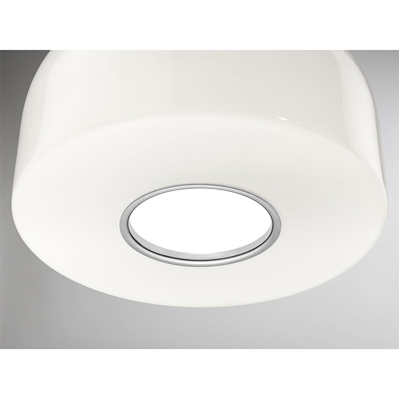 Flos Bellhop Glass S2 Pendant Light White Ex-Display