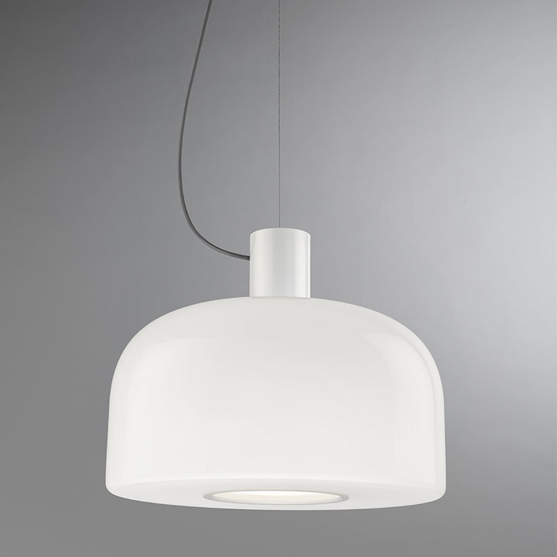 Flos Bellhop Glass S2 Pendant Light White Ex-Display