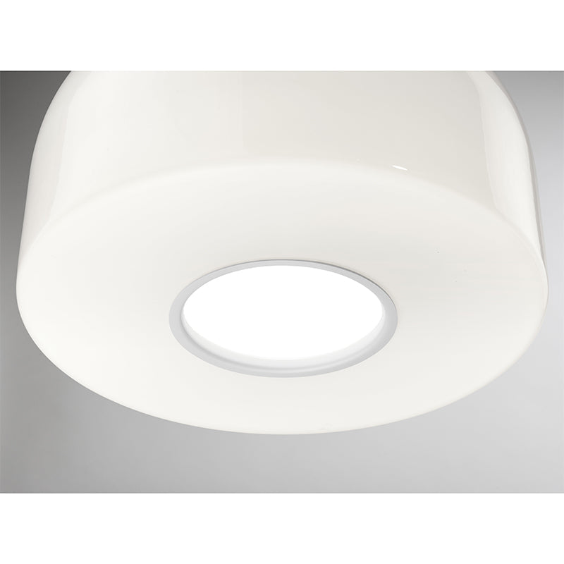 Flos Bellhop Glass S2 Pendant Light White Ex-Display