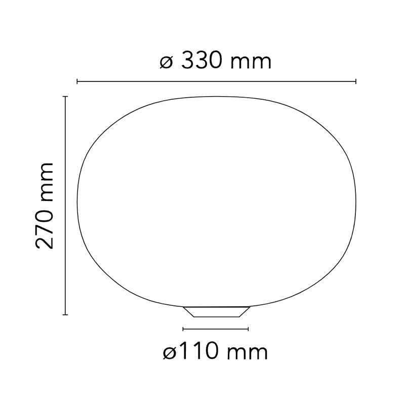 Flos Glo-Ball Basic Table/Floor Light