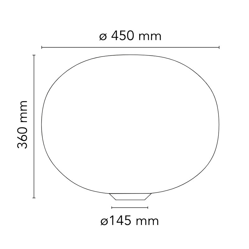 Flos Glo-Ball Basic Table/Floor Light