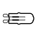 Flos RF26520 LED G9 Bulb 2W Non Dimmable