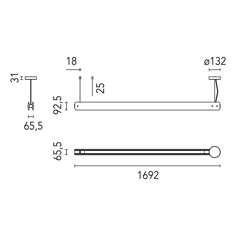 Flos Seki-Han Suspension Light