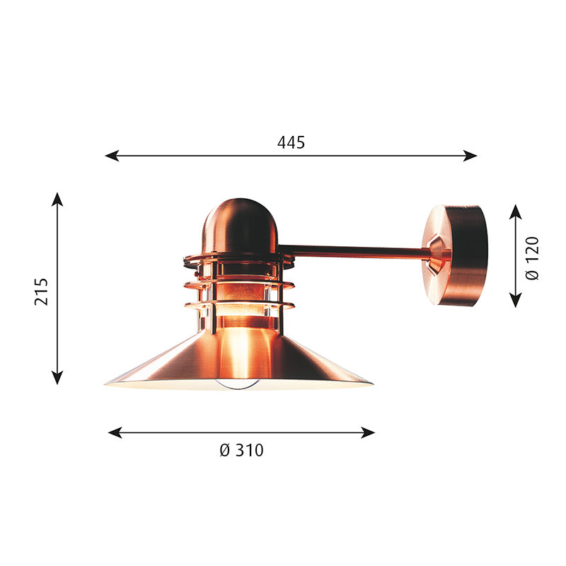 Louis Poulsen Nyhavn Wall Light