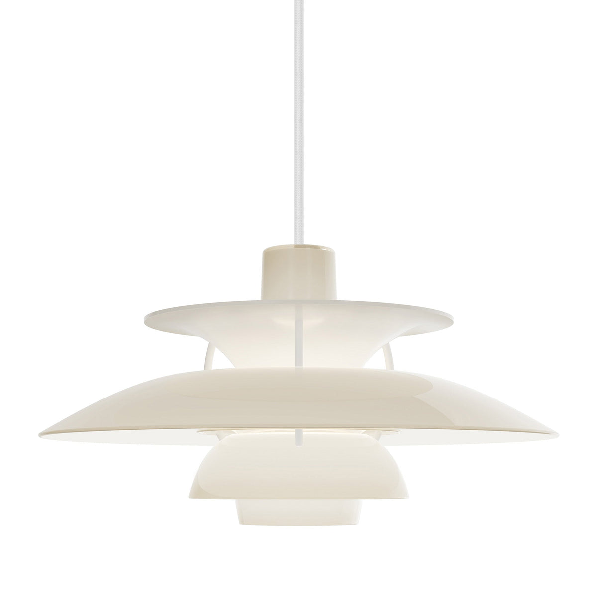 Louis Poulsen PH 5 320 Opal Pendant Light