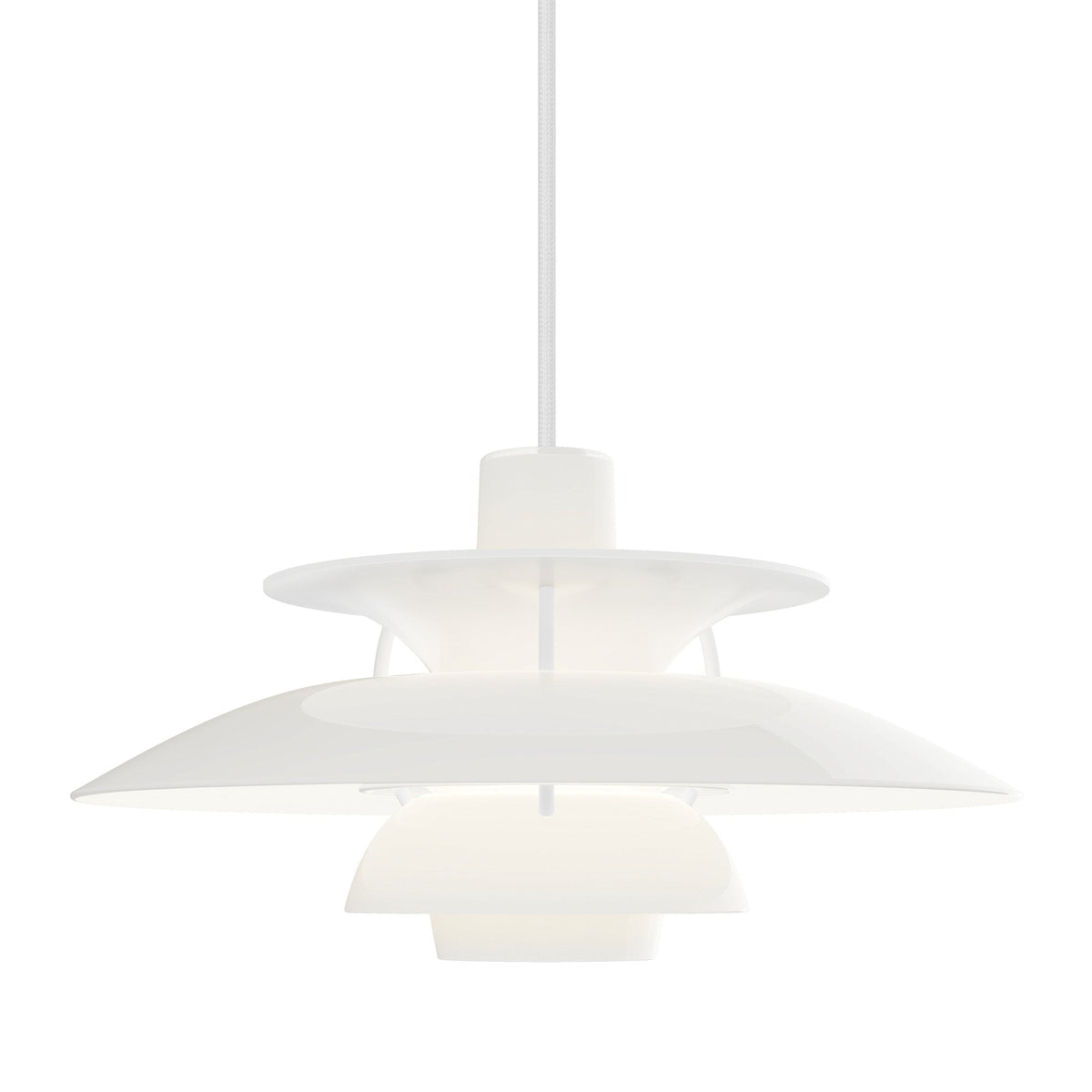 Louis Poulsen PH 5 320 Opal Pendant Light