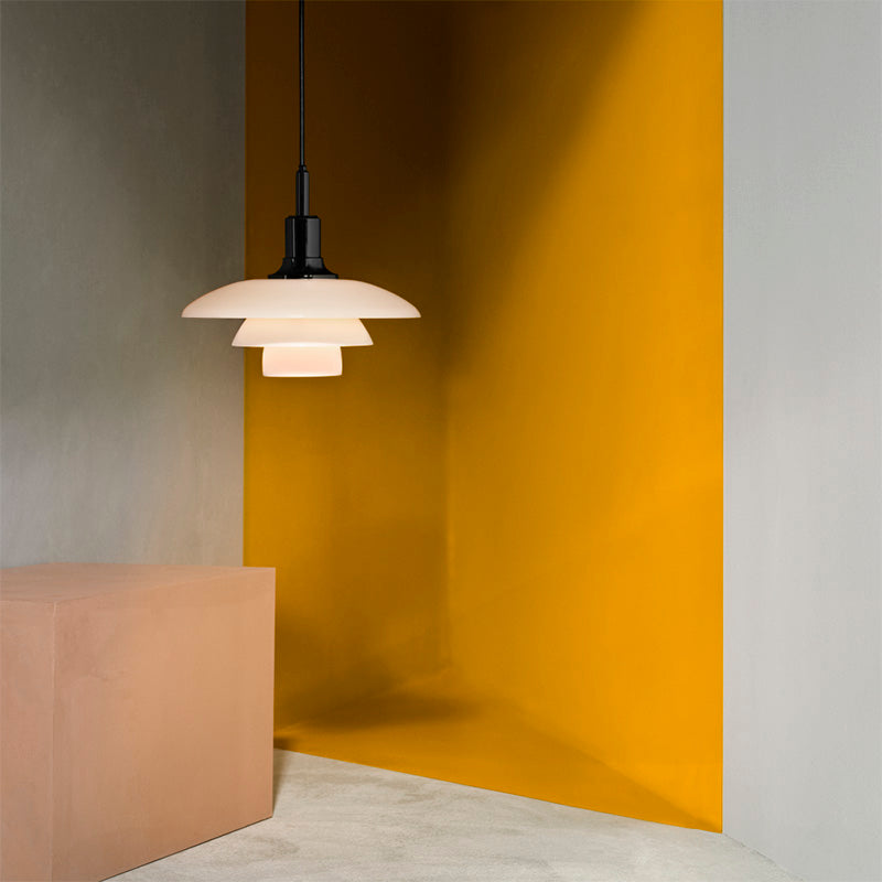 Louis Poulsen PH 3½-3 Glass Pendant Light