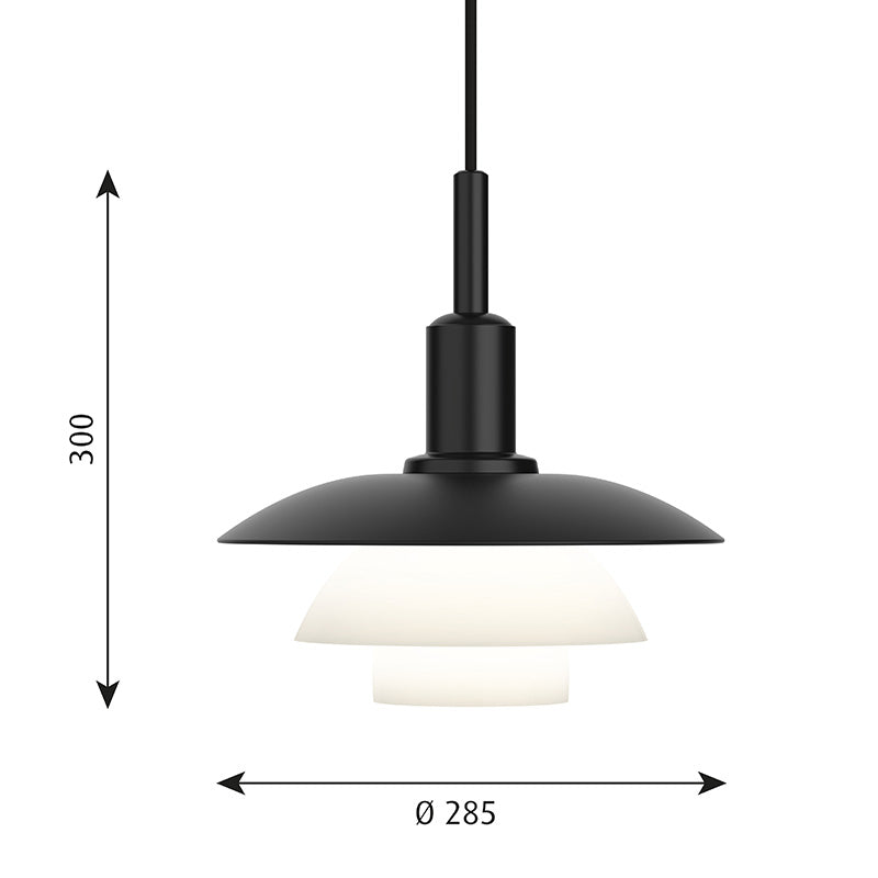 Louis Poulsen PH 3/3 Pendant Light
