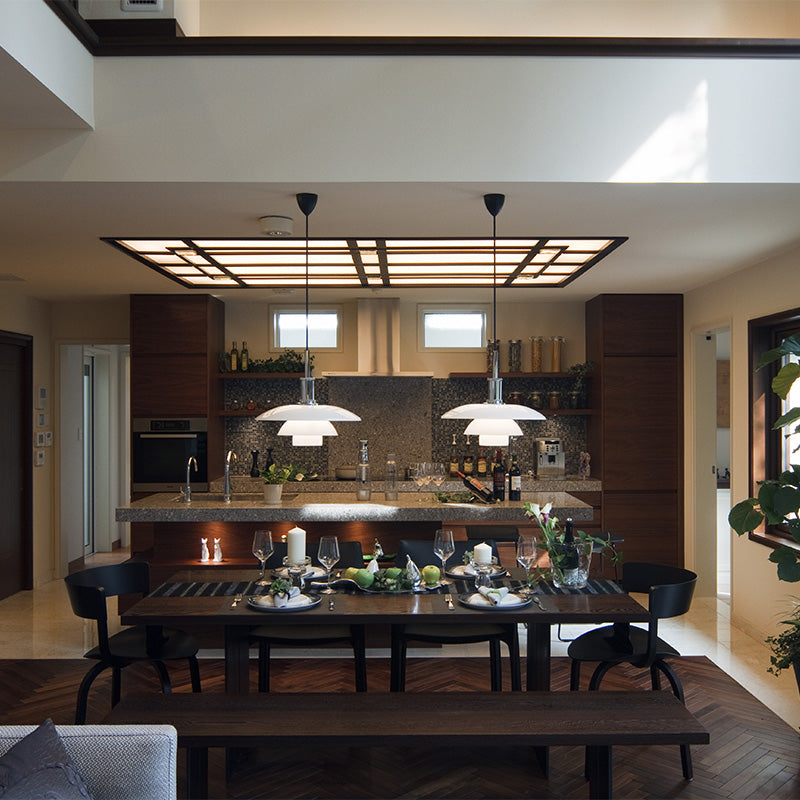Louis Poulsen PH 4½-4 Glass Pendant Light