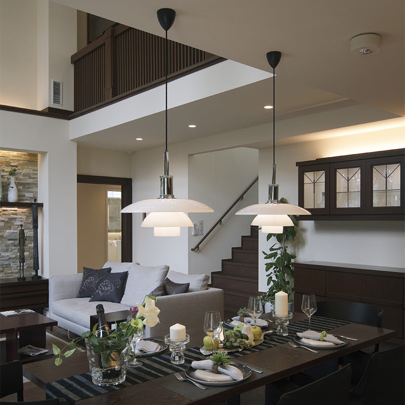 Louis Poulsen PH 4½-4 Glass Pendant Light
