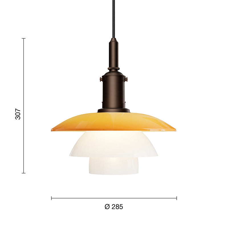 Louis Poulsen PH 3/3 Pendant Light Centenary Edition