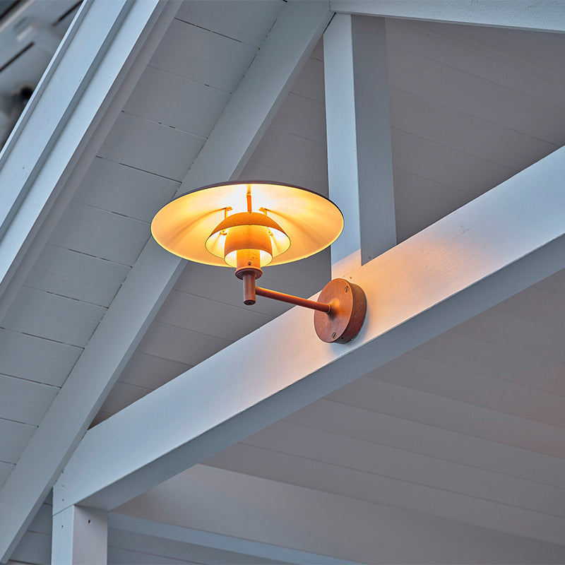 Louis Poulsen PH 4½-3 Wall Light Brushed Copper