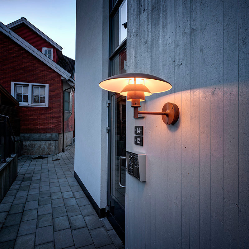 Louis Poulsen PH 4½-3 Wall Light Brushed Copper