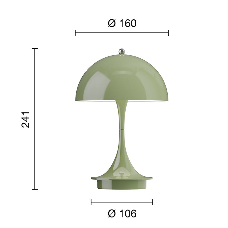 Louis Poulsen Panthella 160 Portable Table Lamp V3