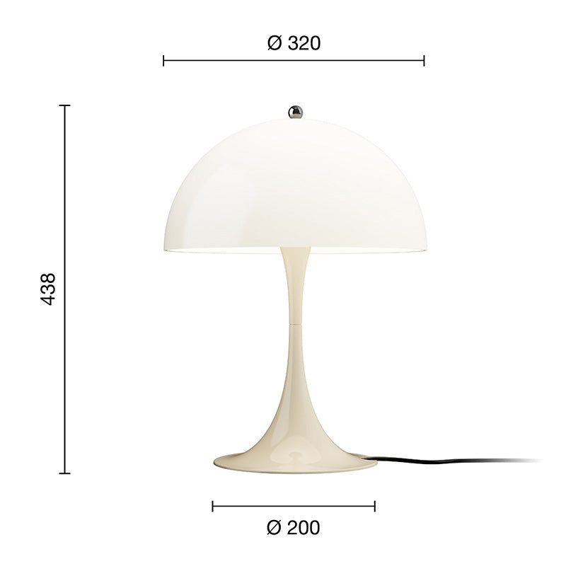 Louis Poulsen Panthella 320 Table Lamp V2