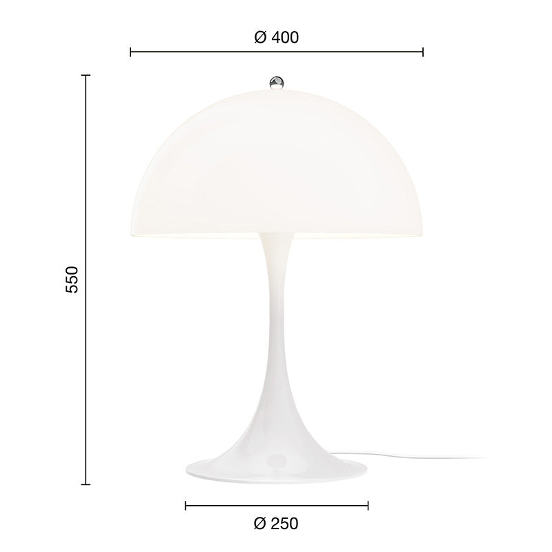 Louis Poulsen Panthella 400 Table Lamp