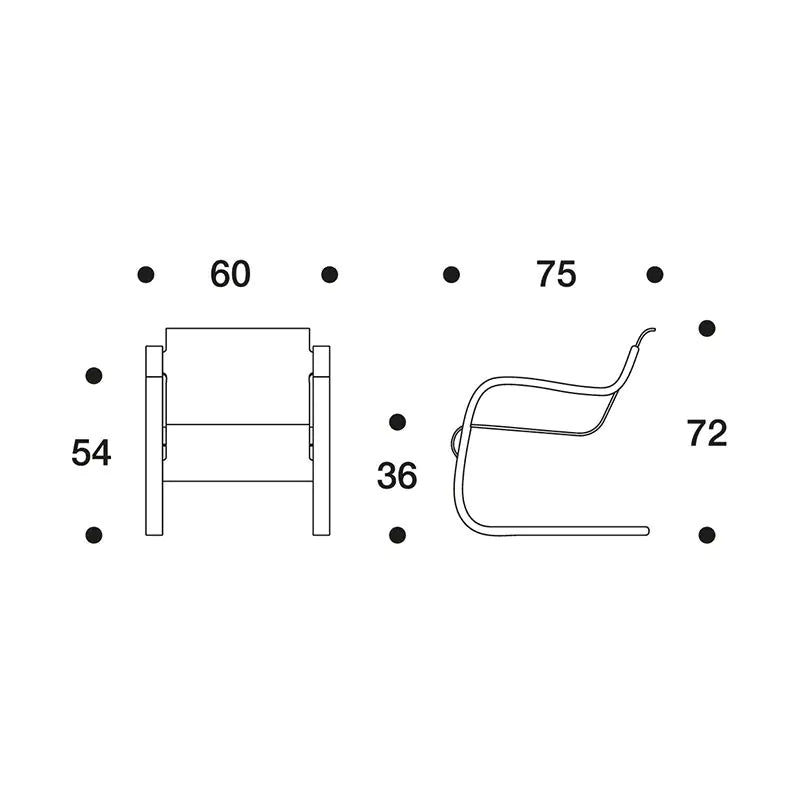Artek Armchair 42 Lounge Chair