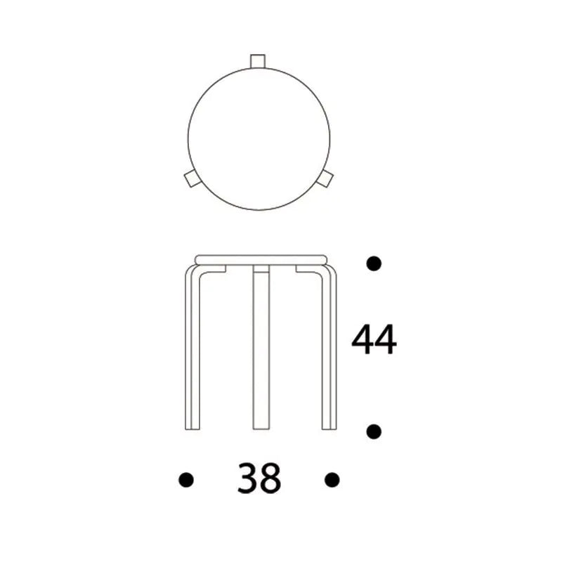 Artek 60 Low Stool