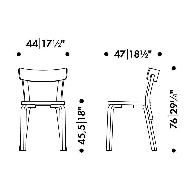 Artek 69 Dining Chair