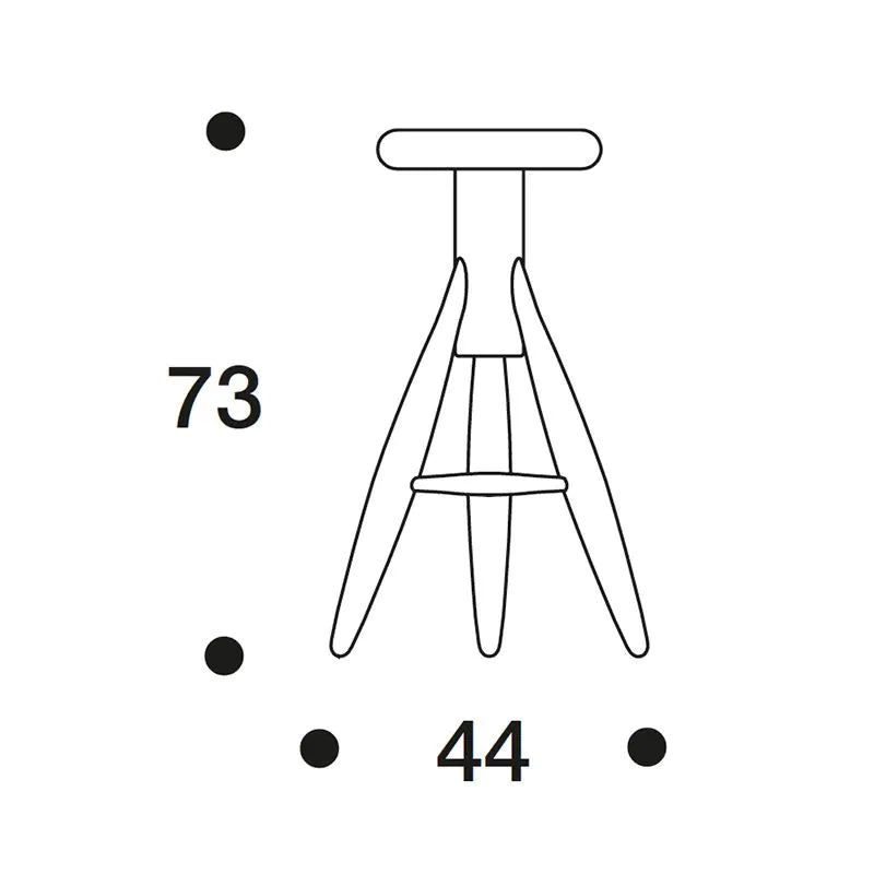 Artek Rocket Bar Stool