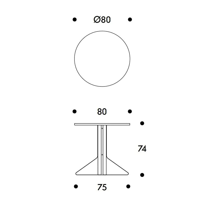 Artek REB Kaari Round Dining Table