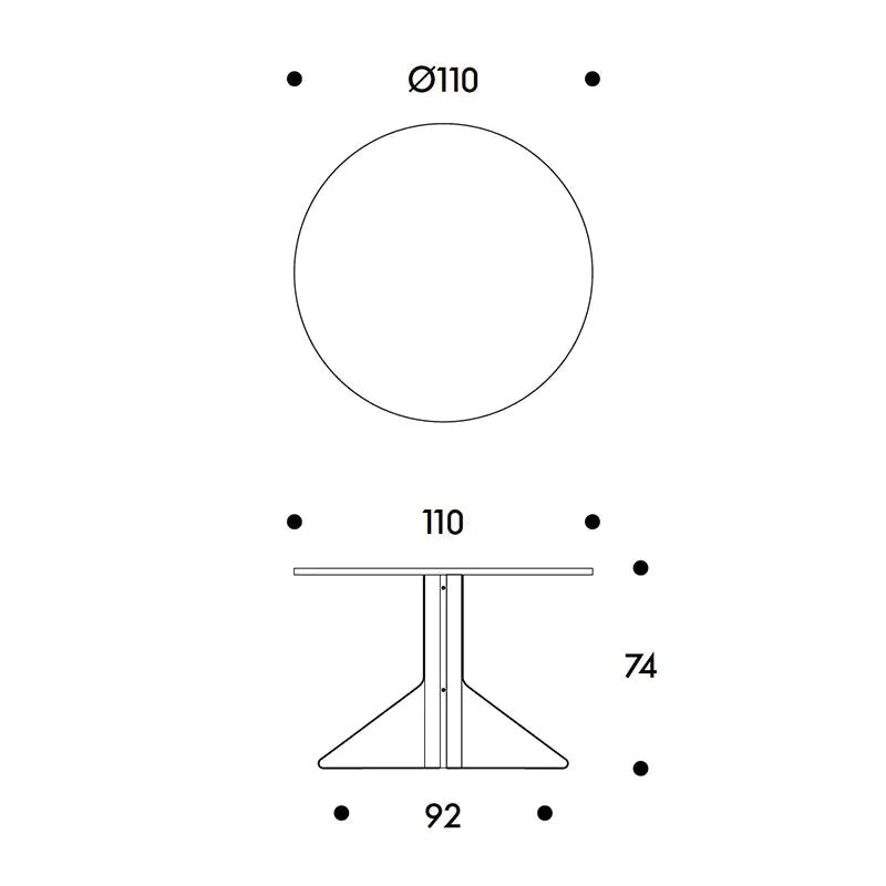 Artek REB Kaari Round Dining Table