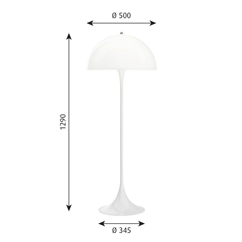 Louis Poulsen Panthella Floor Lamp